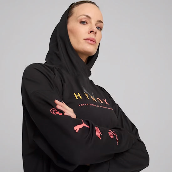 Puma x HYROX womens hoodie