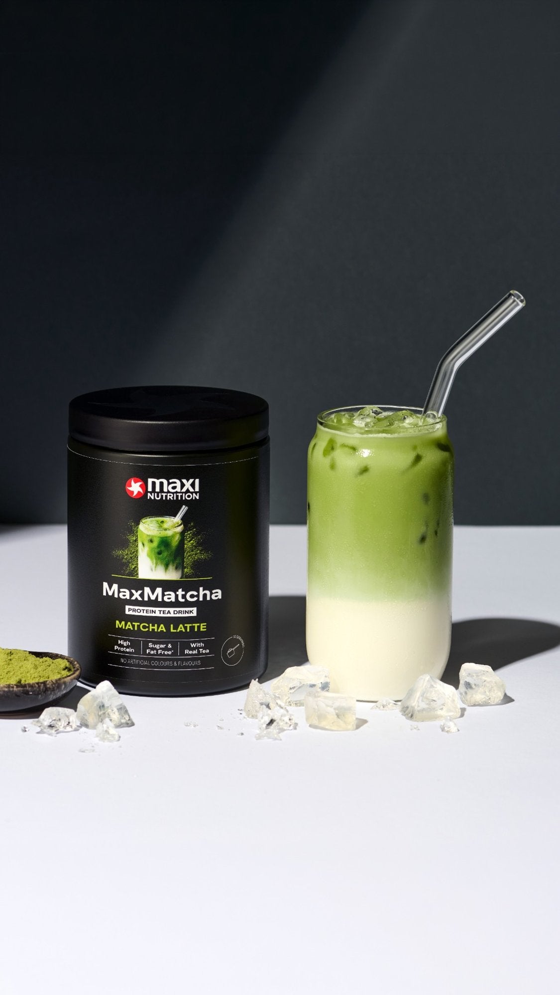 MaxMatcha Matcha Latte Protein Tea Drink - napój proteinowy, 300 g