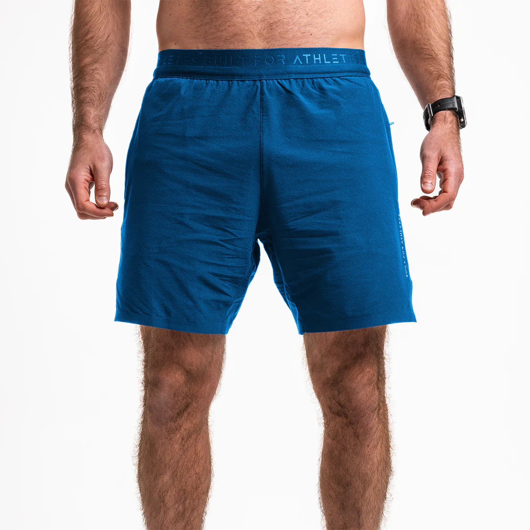 BFA męskie spodenki treningowe 2w1 | Regal blue
