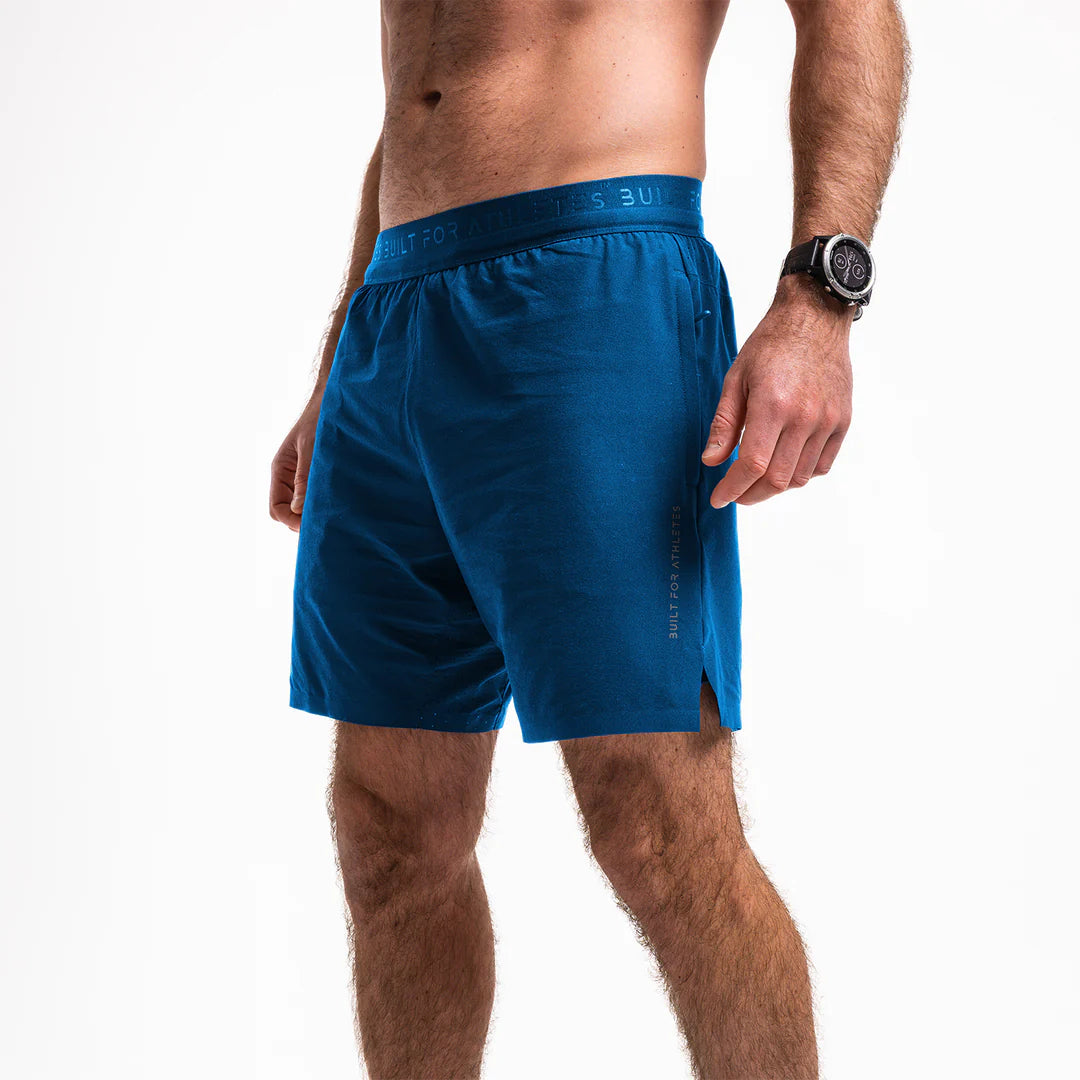 BFA męskie spodenki treningowe 2w1 | Regal blue