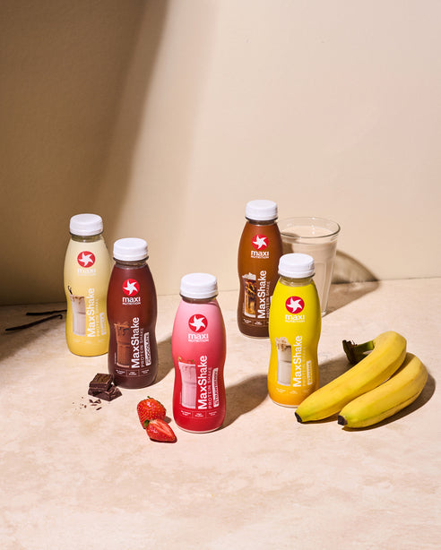 MaxShake – Wysokobiałkowy Koktajl Bez Laktozy (330 ml) x 12 - Pack