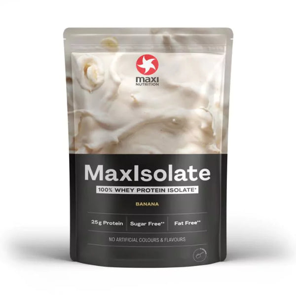 MAXI NUTRITION MaxIsolate Banana – Premium Whey Protein Isolate 1000 g.
