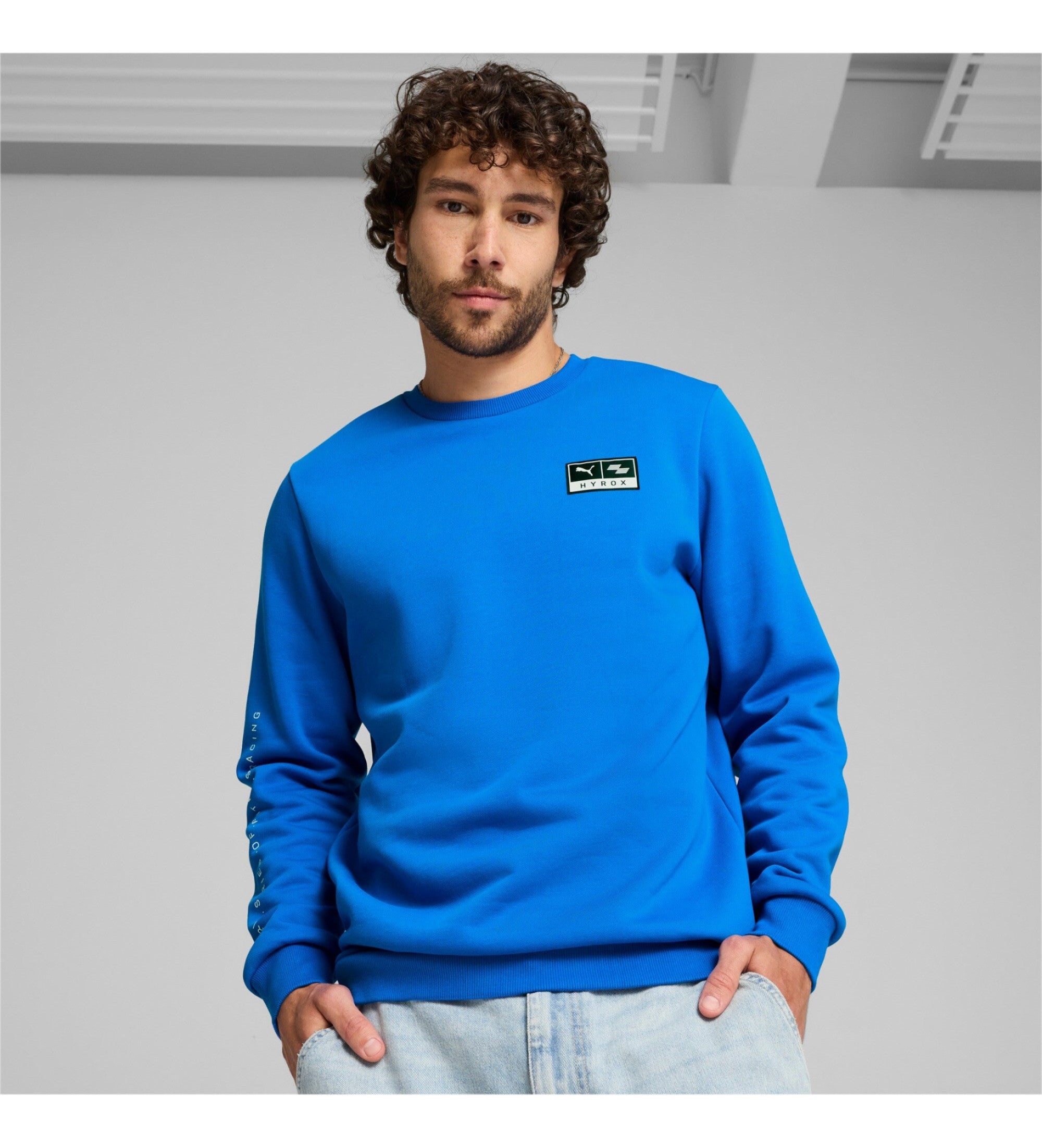 HYROX x PUMA SWEATSHIRT - BLUE